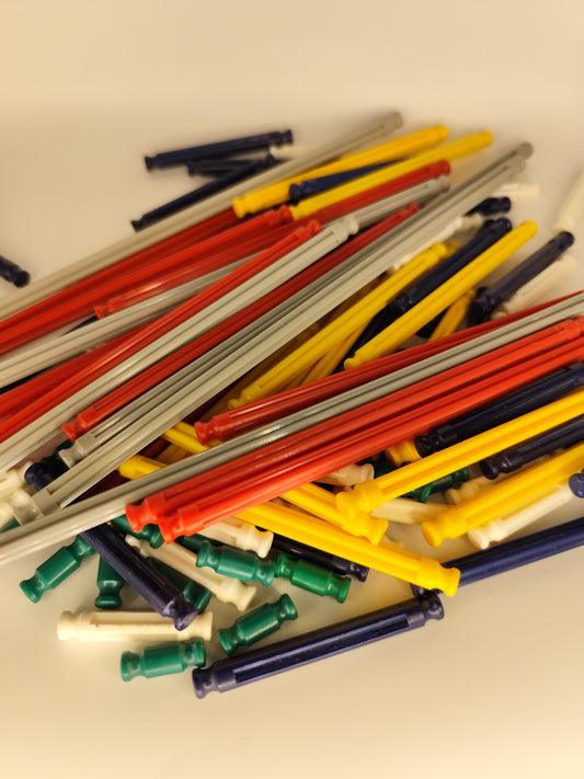 K'NEX Classic Rods | Bulk Mixed Pack | Choose 100, 200 or 500 pcs