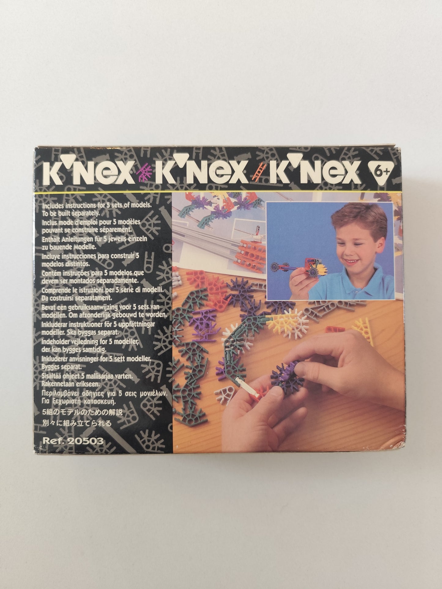 K'nex sealed #20503 racing car (sun damage)