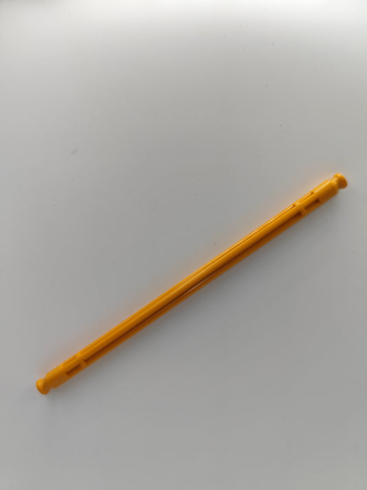 K'NEX Rod Orange with Modified End (128mm)