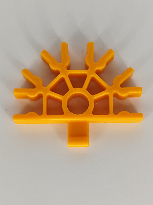 K'NEX Connector Orange 5-way with stud for Track