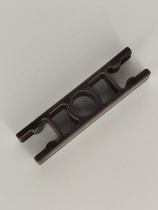 K'NEX Connector Brown 2-way Straight