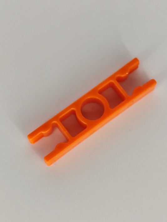 K'NEX Connector Orange 2-way Straight
