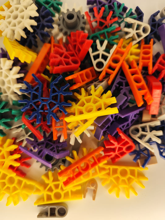 K'NEX Classic Connectors | Bulk Mixed Pack | Choose 100, 200 or 500 pcs