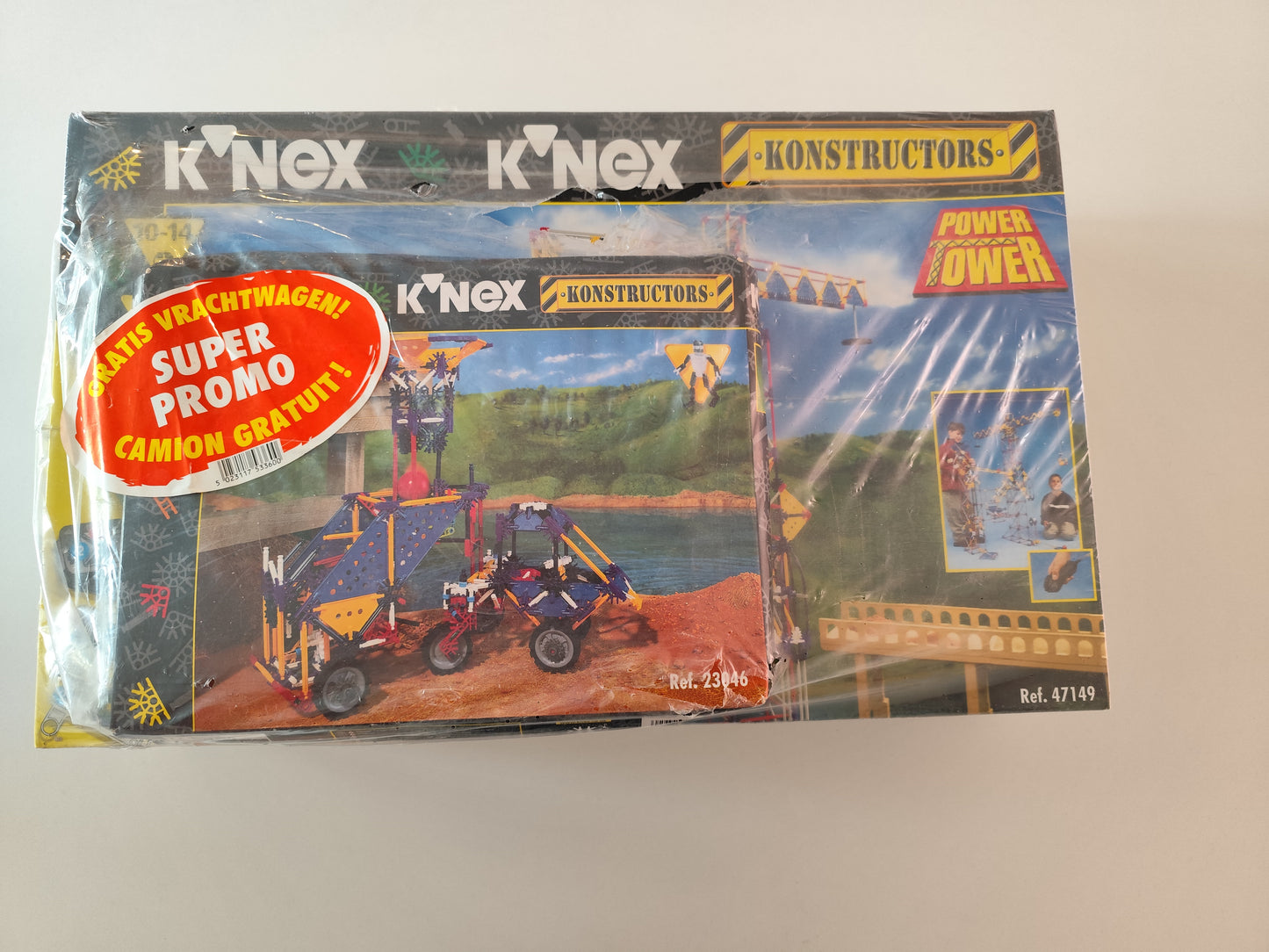 Sealed K'nex Constructors Power Tower Crane 47149 & 23046