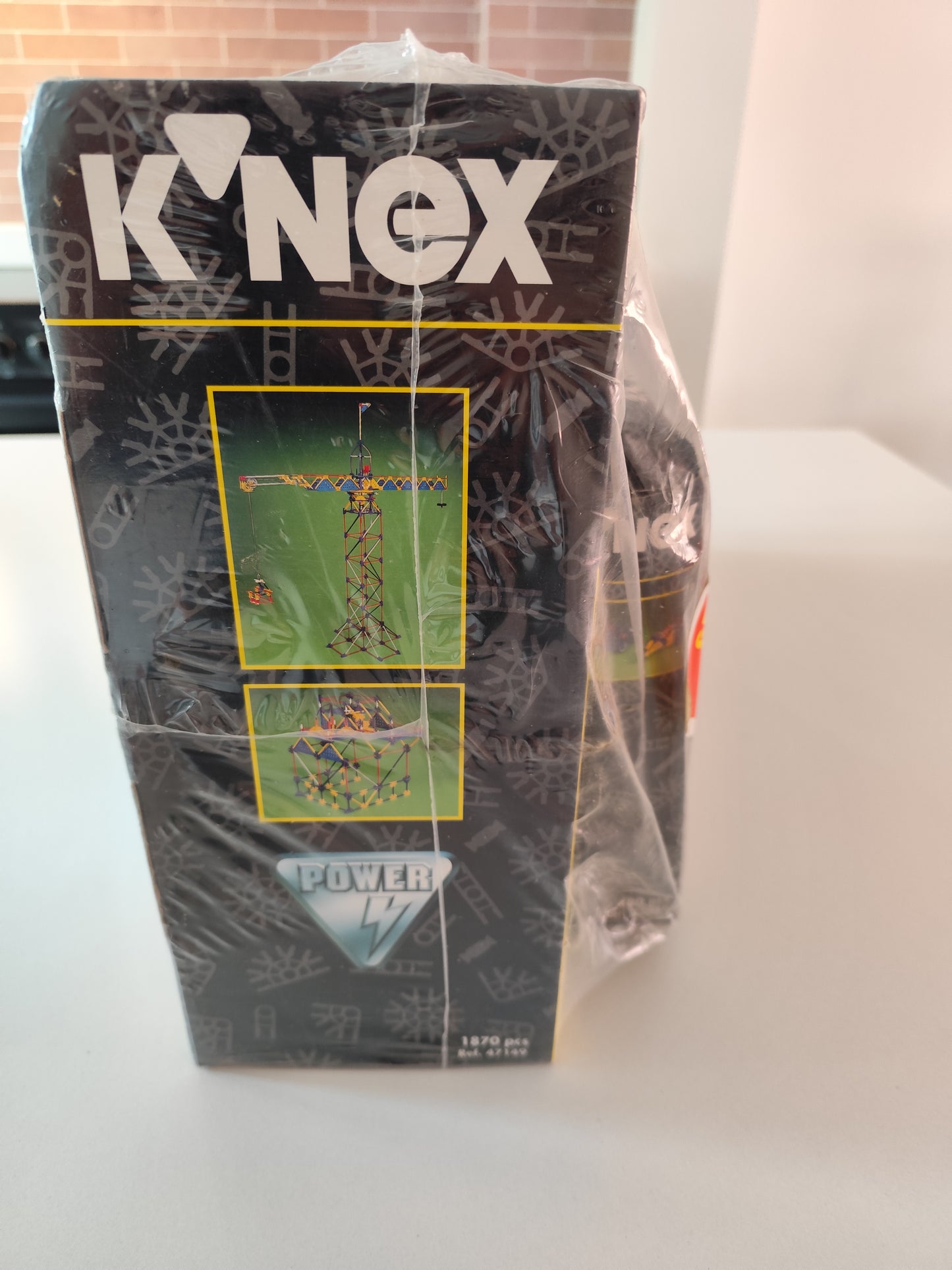 Sealed K'nex Constructors Power Tower Crane 47149 & 23046