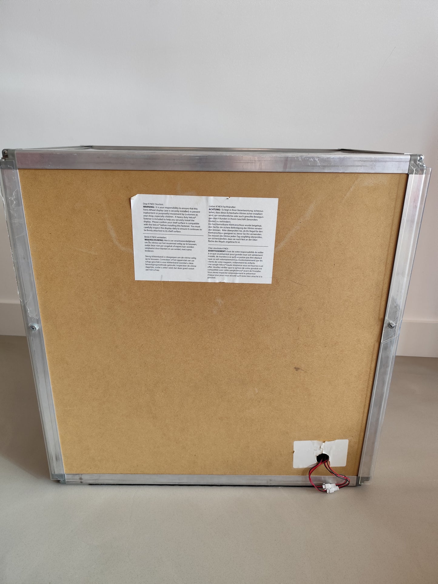 K'nex Store display model Ferris wheel with working motion sensor and custom motor