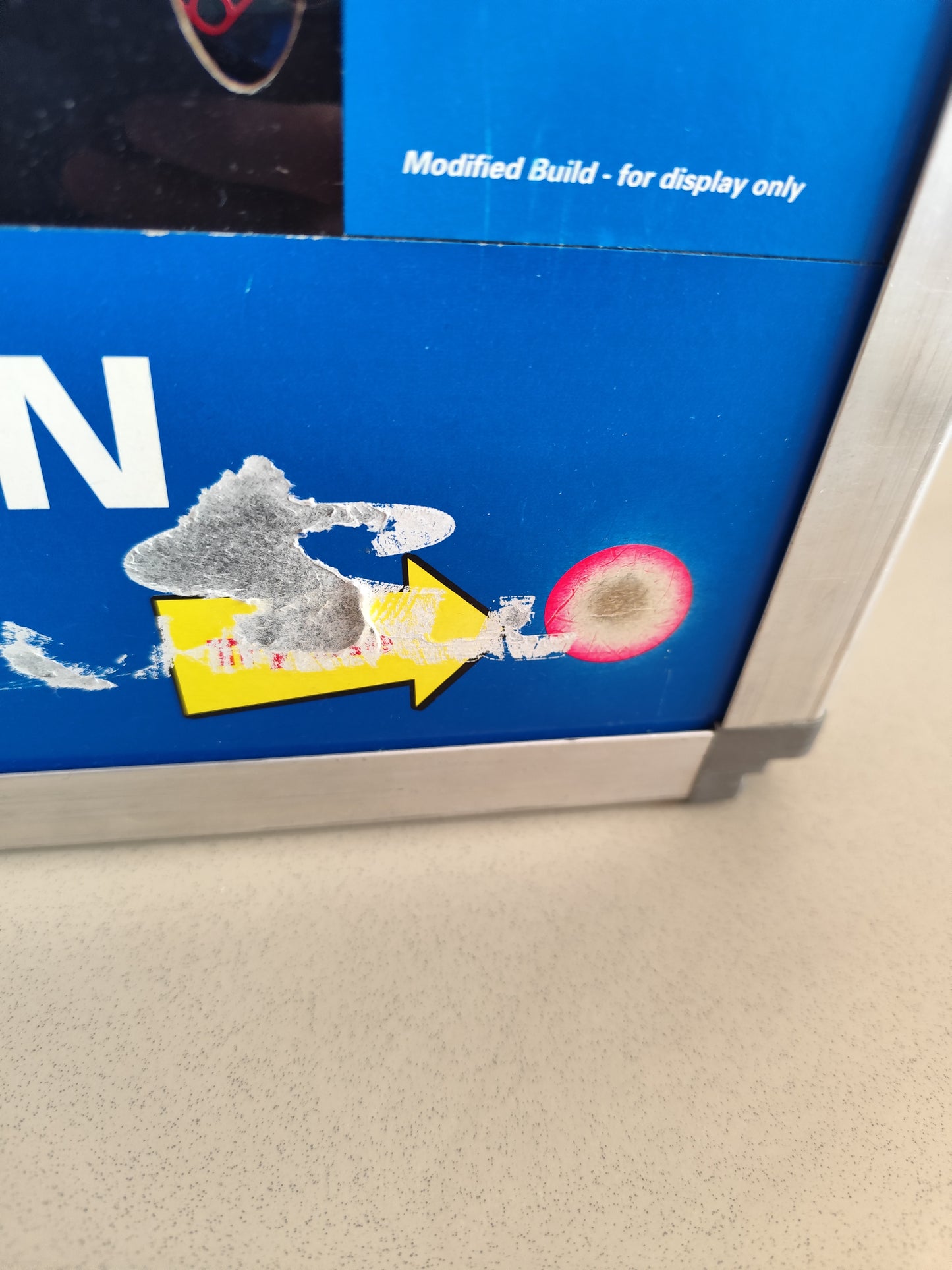 K'nex Custom Store Display Model for Renegade Run Coaster 13080