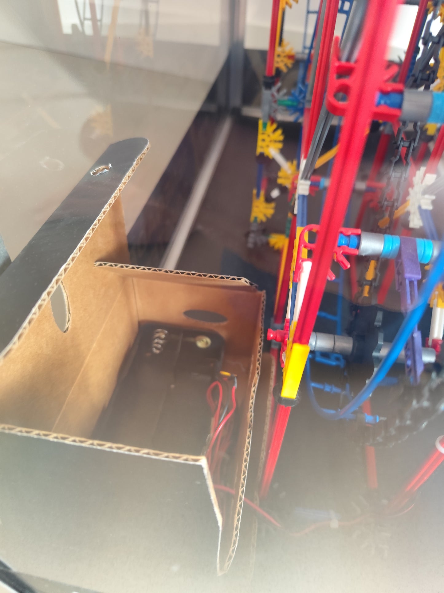 K'nex Custom Store Display Model for Renegade Run Coaster 13080