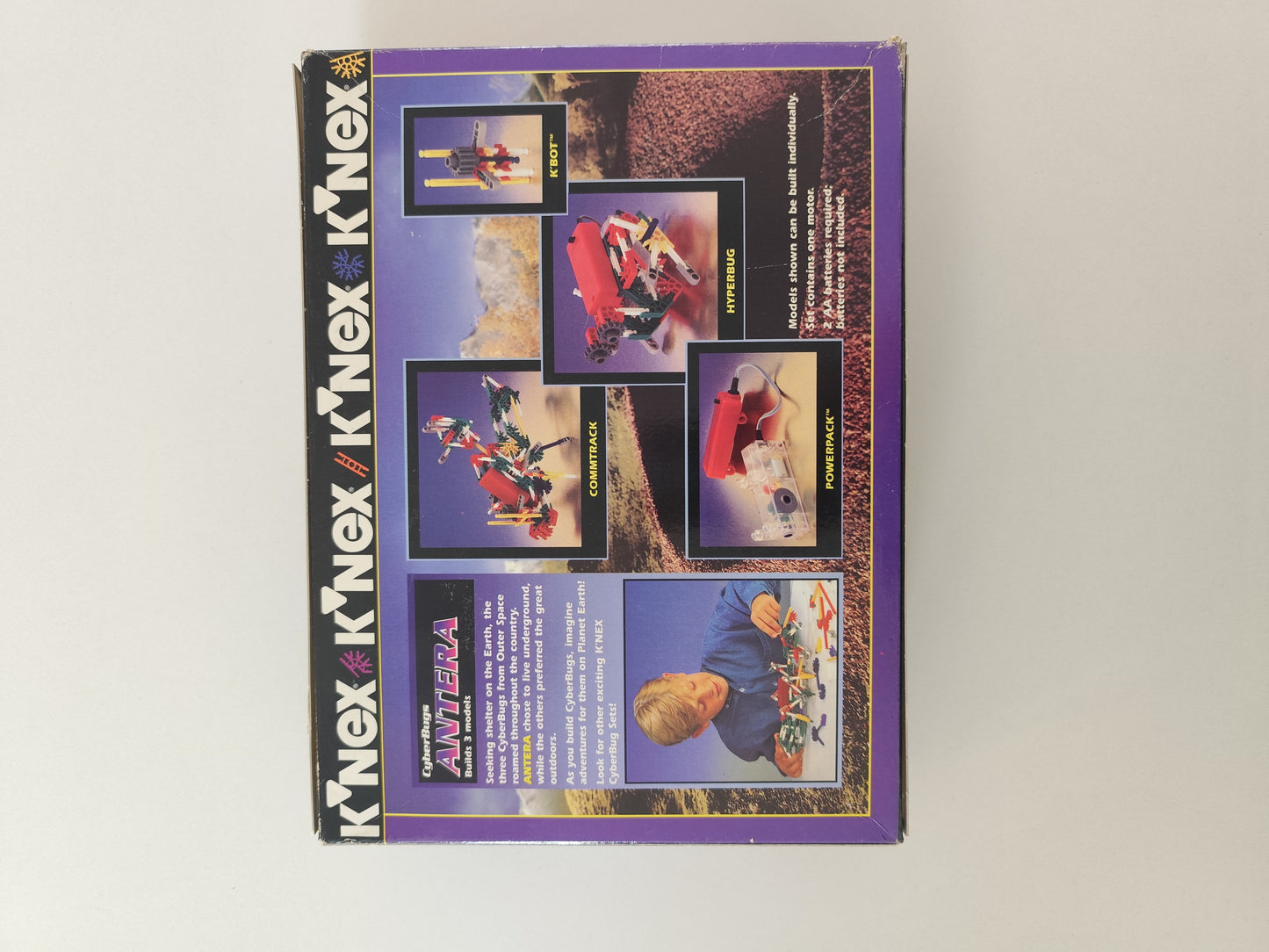 K'nex Sealed Cyber Bugs Antera 1996 #12101
