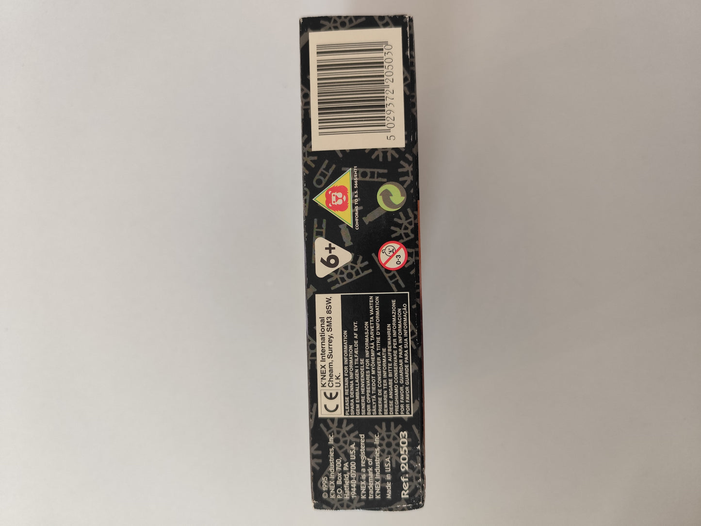 K'nex sealed #20503 racing car (sun damage)