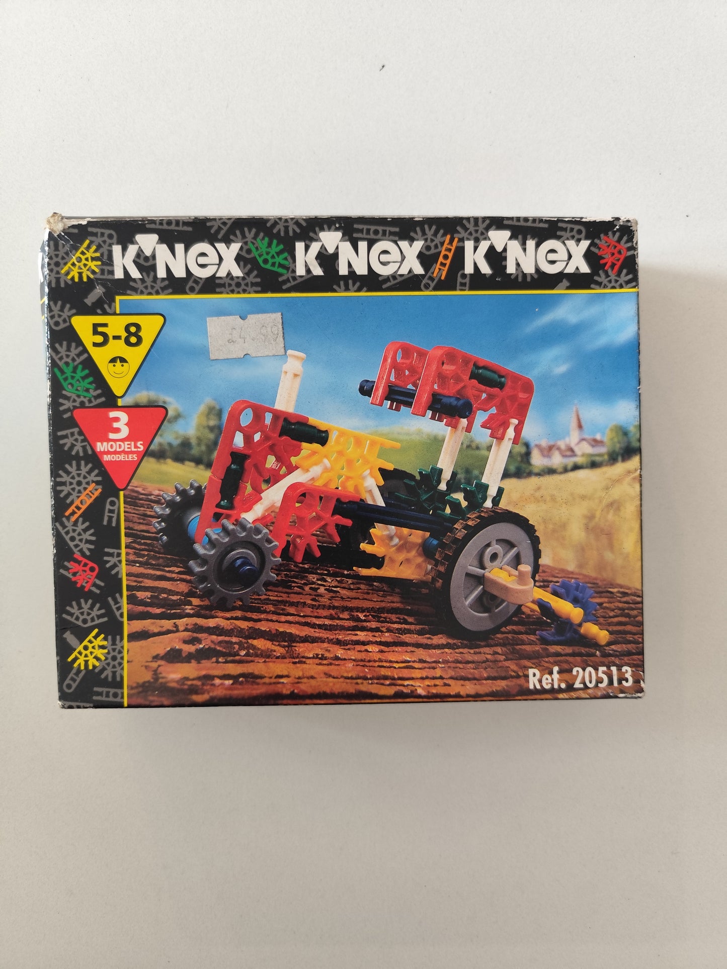 K'nex Sealed Tractor #20513 reasonable condition
