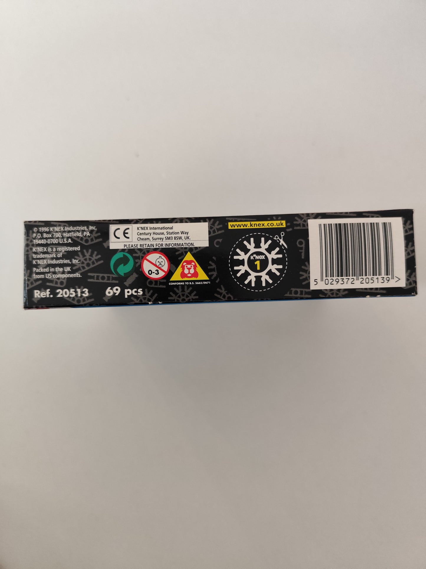 K'nex Sealed Tractor #20513 reasonable condition