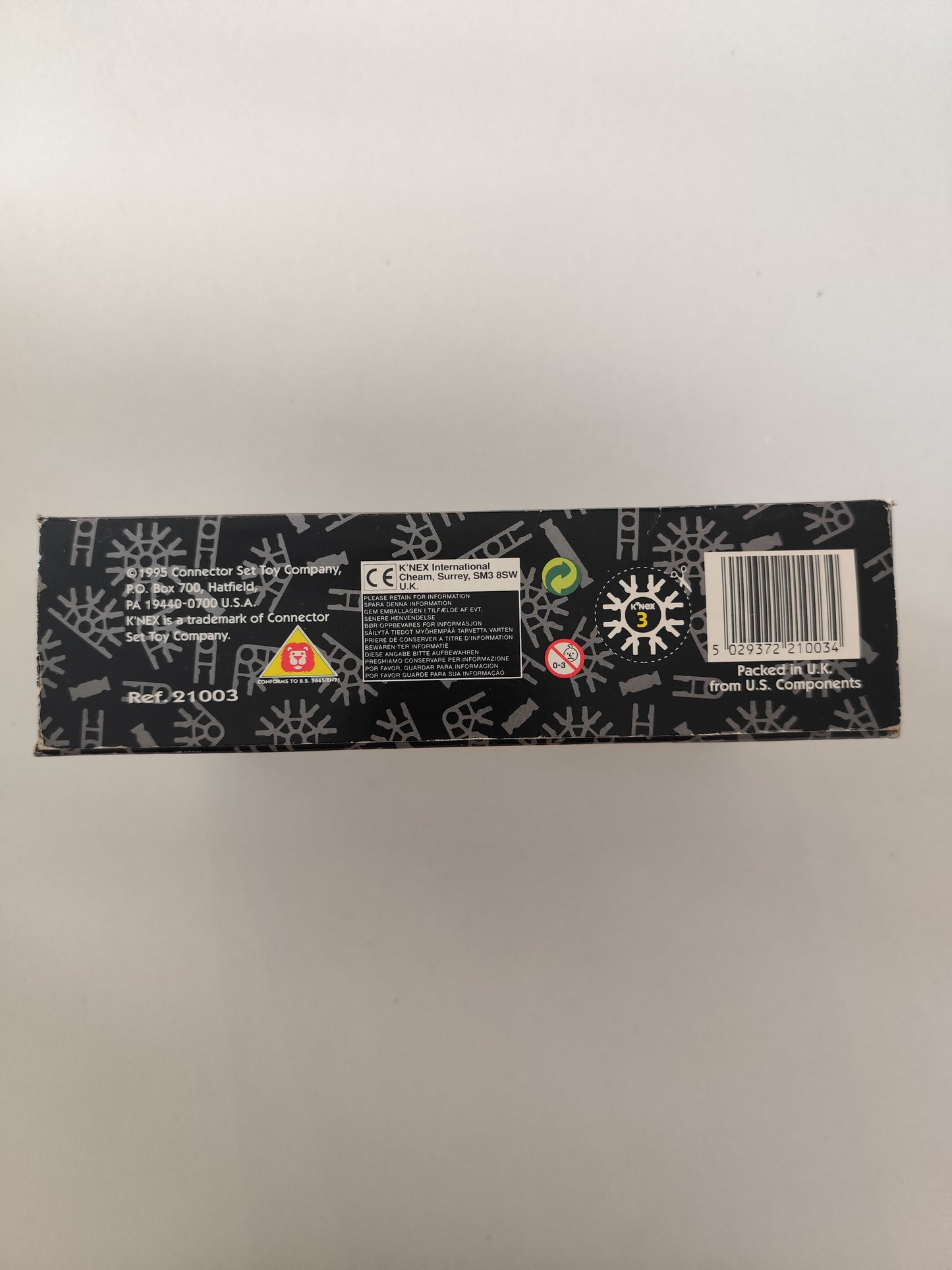 K'nex sealed motorcycle #21003 in good condition