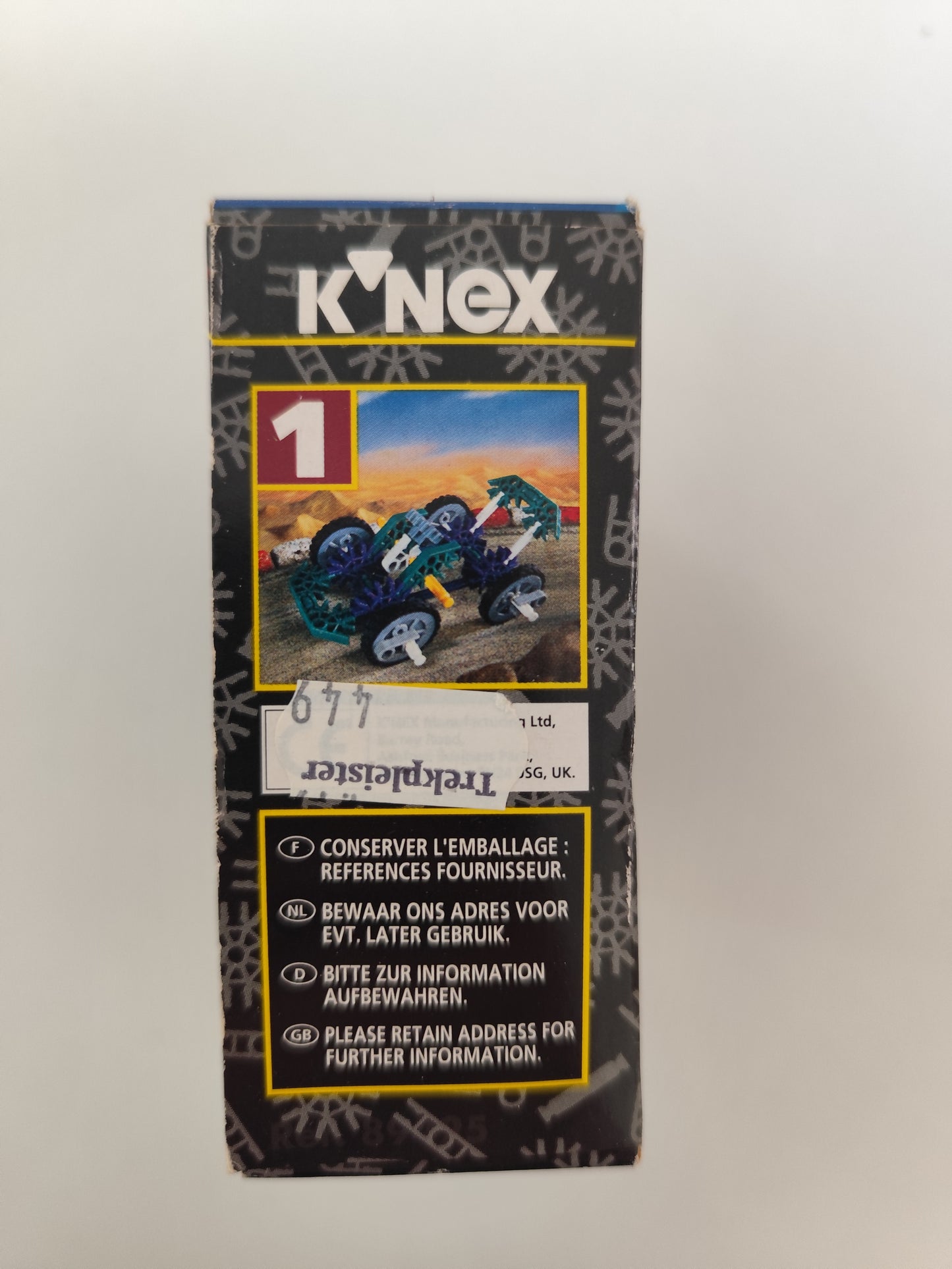 K'nex 1998 sealed buggy #89425 in good condition