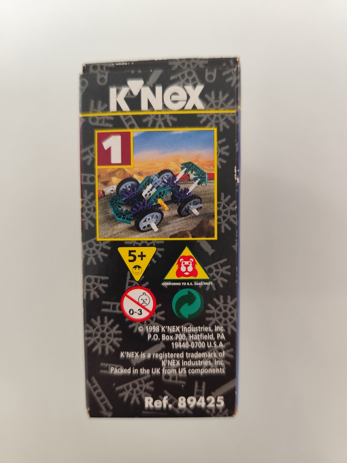 K'nex 1998 sealed buggy #89425 in good condition